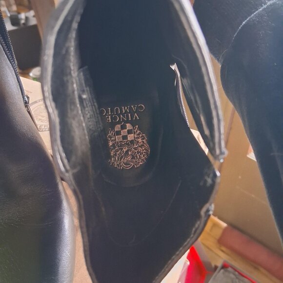 Black New Vince Camuto Bootie Siza 10M/40 - Picture 5 of 6